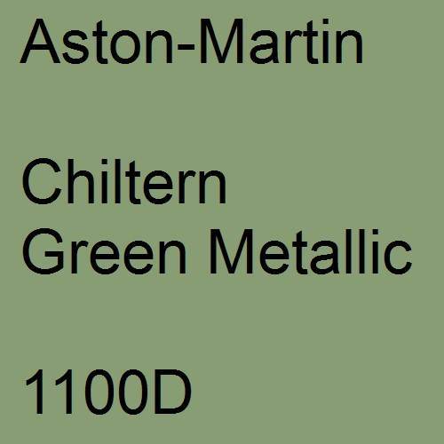 Aston-Martin, Chiltern Green Metallic, 1100D.